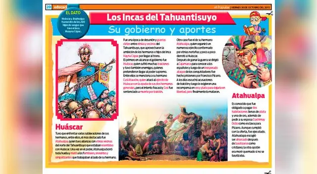Los incas del Tahuantinsuyo: su gobierno y aportes.