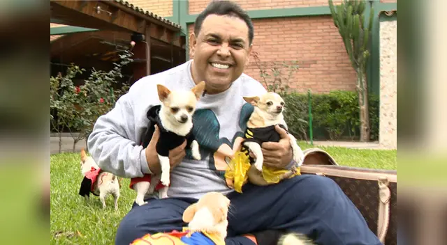 Andrés y sus hijos. Andrés y sus hijos.