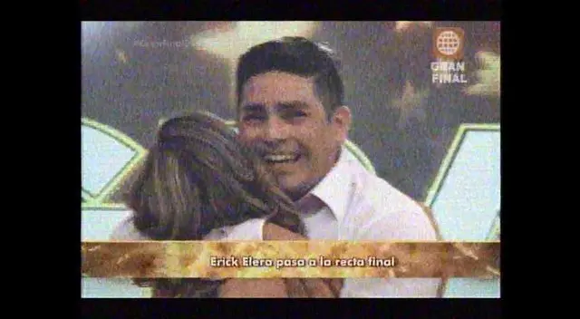 Erick está feliz por estar en la final Erick está feliz por estar en la final