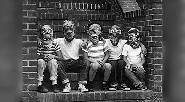 Los disfraces de antes si cumplían la función de asustar