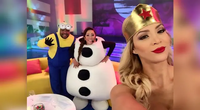 Conductores causaron 'furor' con sus atuendos. Conductores causaron 'furor' con sus atuendos.