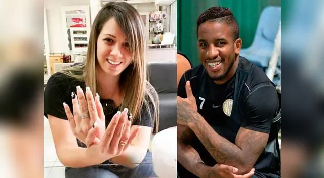 Melissa Klug y Jefferson Farfán. Melissa Klug y Jefferson Farfán.