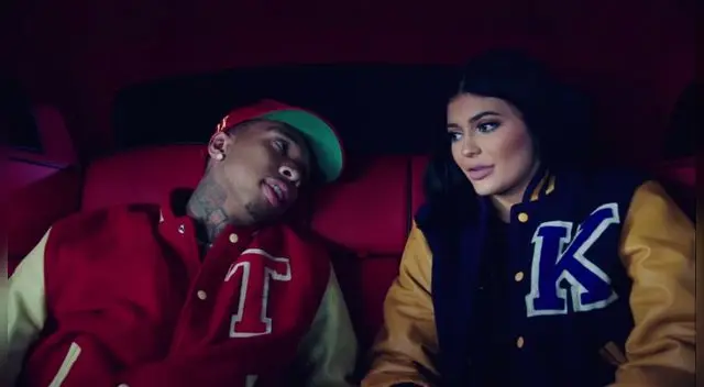 Kylie colabora con su novio Tyga por Halloween