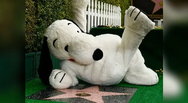 Famoso beagle ya tiene su estrella a pocos días del estreno de su película Famoso beagle ya tiene su estrella a pocos días del estreno de su película