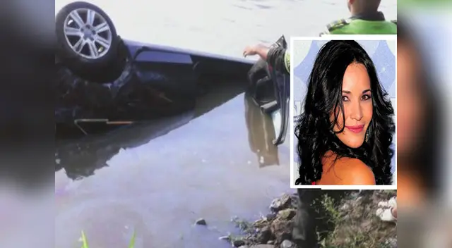 Así quedó el auto de la pareja. Así quedó el auto de la pareja.