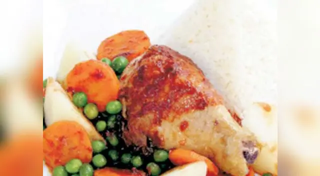 El secreto del chef: El arroz puede contener choclo o zanahoria. El secreto del chef: El arroz puede contener choclo o zanahoria.