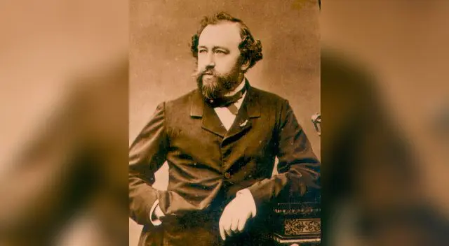 Retrato de Adolphe Sax. Retrato de Adolphe Sax.