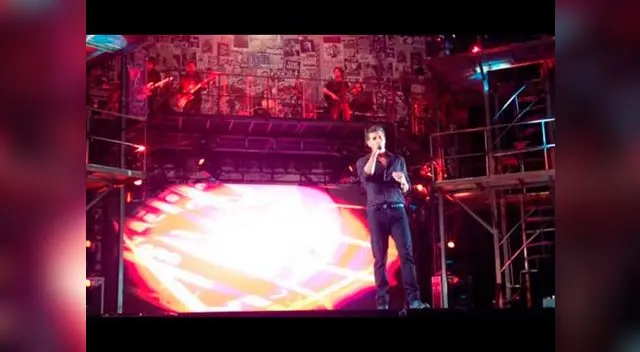 Christian Meier en escenario.