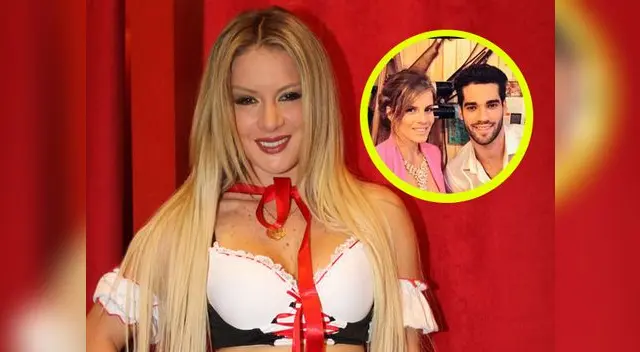 Leslie Shaw desea suerte a Guty y Alejandra.