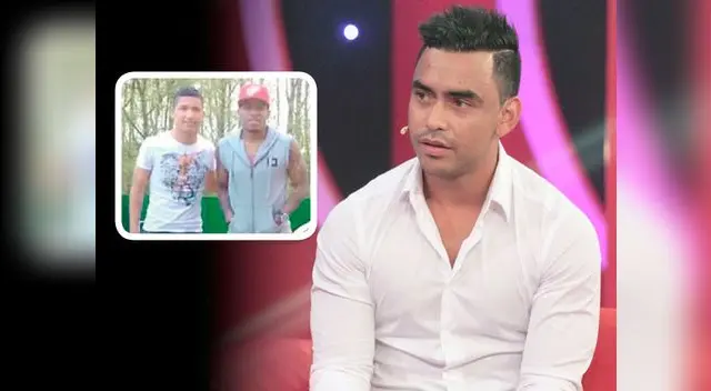 Futbolista asegura no ser un mantenido por su pareja. Estuvo en el set de Magaly