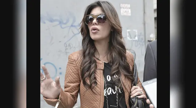 Angie Jibaja no quiere saber nada del excombatiente.