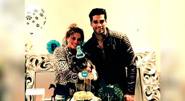 Celebraron con su mascota.