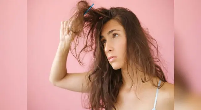 Desenreda tu cabello cuando este húmedo.