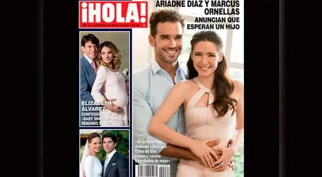 Ariadne Díaz y Marcus Ornellas.