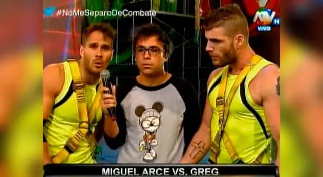 Miguel y Greg discutieron en vivo.