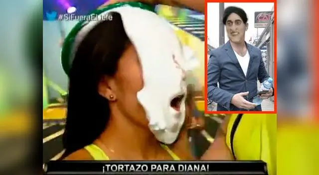 Así recibió tortazo de Jean Paul 'Anemia' Santa María. Así recibió tortazo de Jean Paul 'Anemia' Santa María.