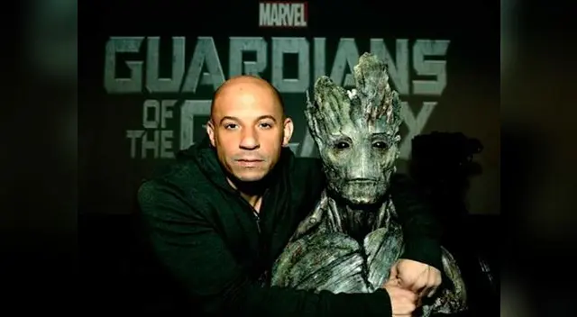 Vin Diesel como 'groot' en saga.