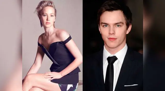 Jennifer Lawrence y Nicholas Hoult.