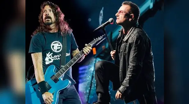 Las bandas lideradas por Dave Grohl y Bono se solidarizaron con las víctimas Las bandas lideradas por Dave Grohl y Bono se solidarizaron con las víctimas