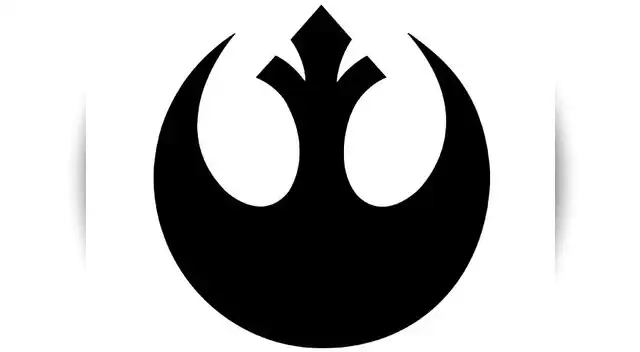 Símbolo de la Alianza Rebelde de la saga Star Wars. Símbolo de la Alianza Rebelde de la saga Star Wars.