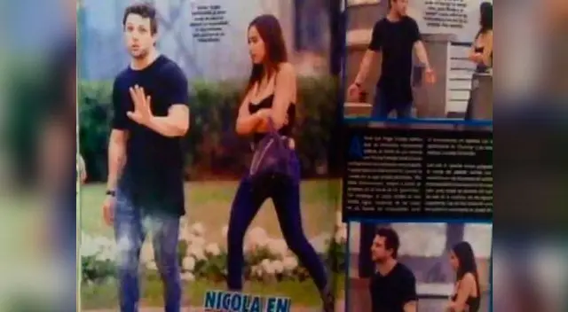 Nicola Porcella y la exchica reality en saliditas.