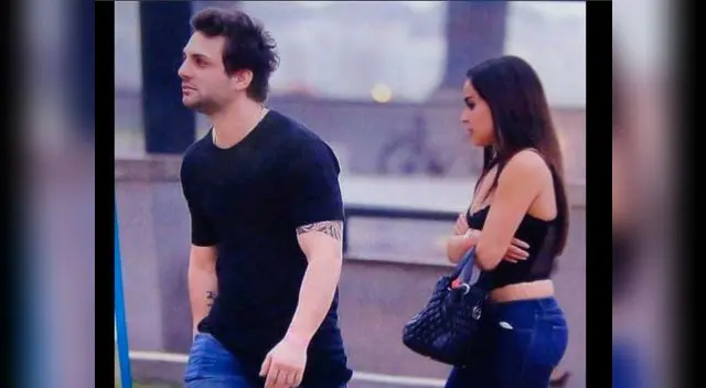 Nicola Porcella y la exchica reality en saliditas.