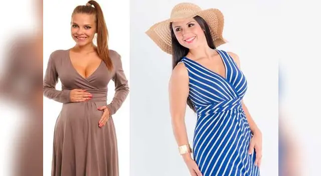 Que los vestidos con rayas diagonales o en tela viscosa sean tus aliadas.