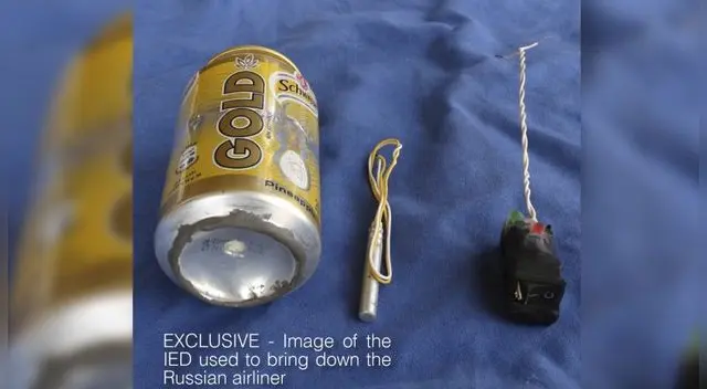 Esta es la bomba que usó para derribar el avión ruso con más de 200 personas a bordo
