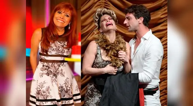 Magaly se defiende por lío entre Sandra y Pavón.