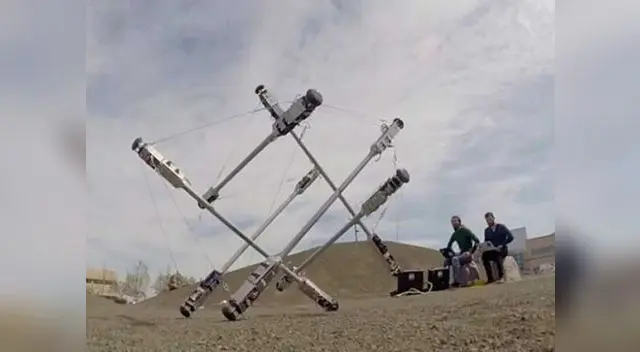 'Super Ball Bot', objeto creado por científicos de la NASA. 'Super Ball Bot', objeto creado por científicos de la NASA.