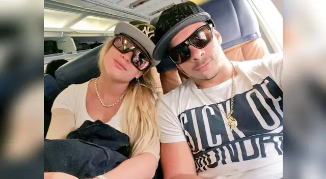 Ambos lucen muy enamorados.