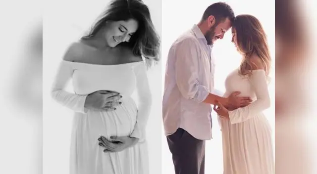 Tili cuenta las horas para tener a Valentina en sus brazos. Tili cuenta las horas para tener a Valentina en sus brazos.