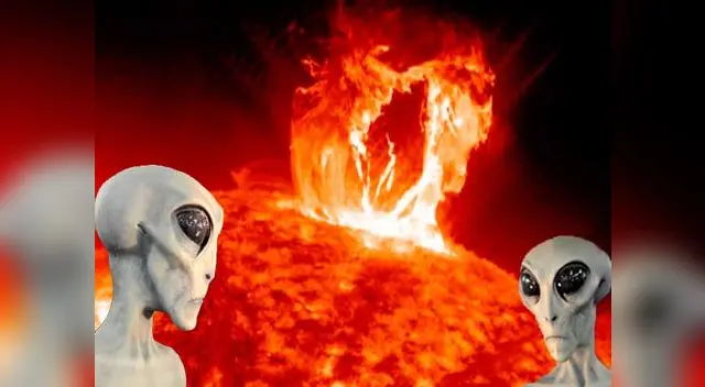 Ovni es captado cerca al Sol.