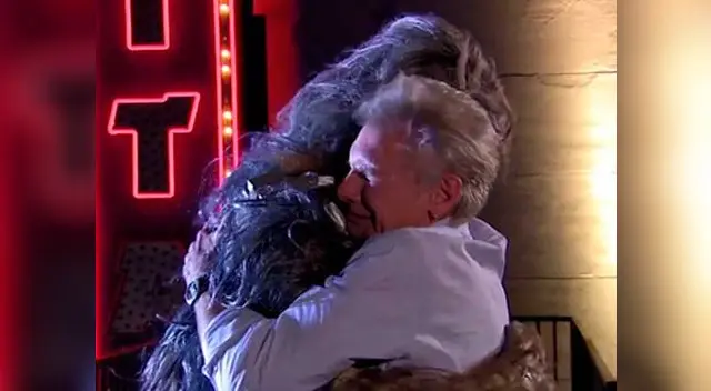 Chewbacca y Han Solo.