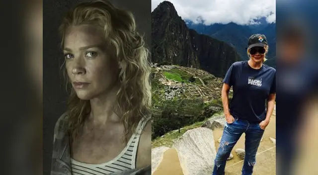 'Sandra' publicó todo su recorrido por la ciudadela inca.