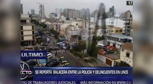Efectivos policiales se enfrentaron a balazos contra los sujetos. Efectivos policiales se enfrentaron a balazos contra los sujetos.