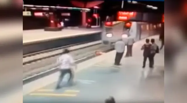 El suceso impactó a las personas del tren y el mundo. El suceso impactó a las personas del tren y el mundo.