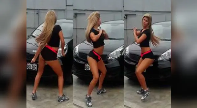 Yahaira Plasencia no deja de mover su 'totó'.