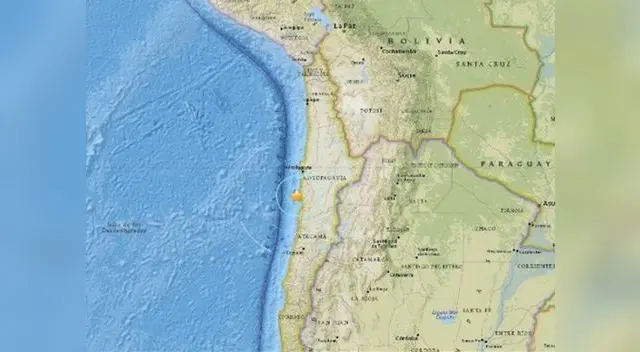 No hay alerta de tsunami.