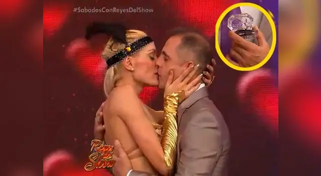 Brenda Carvalho y Julinho en 'Reyes del show'. Brenda Carvalho y Julinho en 'Reyes del show'.