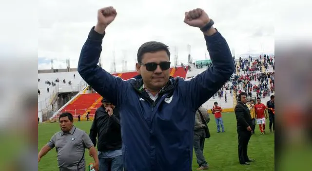 Ludeña está luchando para que Cienciano se quede en primera.