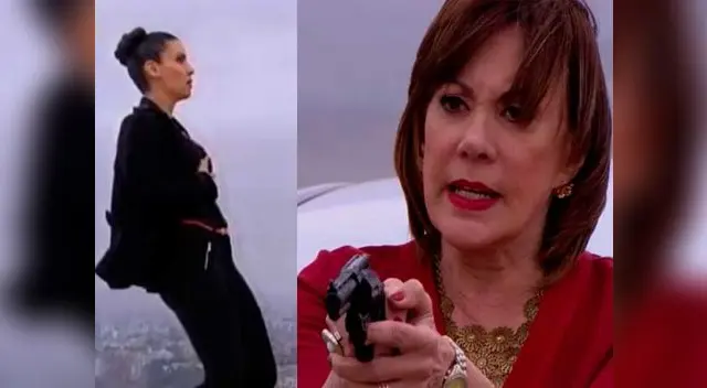 Francesca mató así a 'mirada de tiburón'.