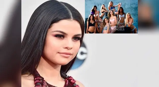 Selena Gomez figuró con las modelos de Victoria's Secret.