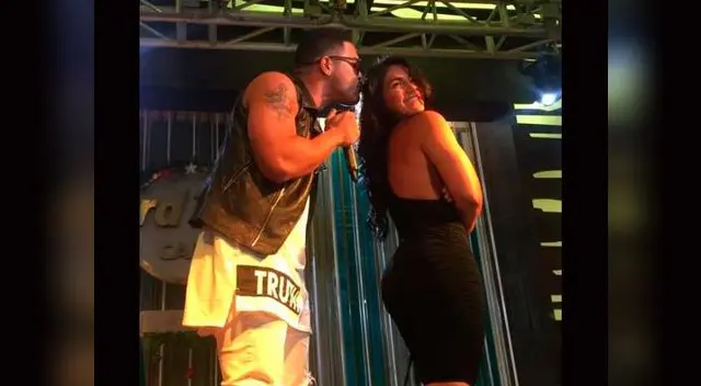 Vania Bludau y Dyland en vídeo musical. Vania Bludau y Dyland en vídeo musical.