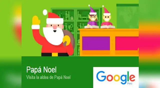 'Santa Tracker', divertida aplicación que se visualiza en Google.