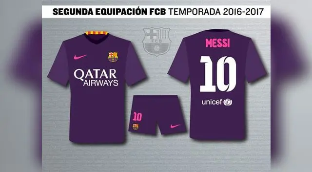 Esta es la indumentaria alterna de los azulgranas Esta es la indumentaria alterna de los azulgranas