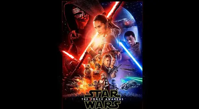 Star Wars póster original