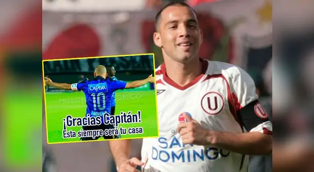 Colombiano es recordado por la hinchada de Universitario Colombiano es recordado por la hinchada de Universitario