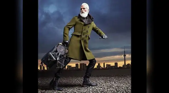 El nuevo Papá Noel fashion invade las redes sociales.