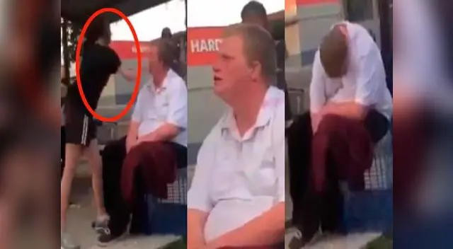 Joven que fue agredido termina desmayado. Joven que fue agredido termina desmayado.